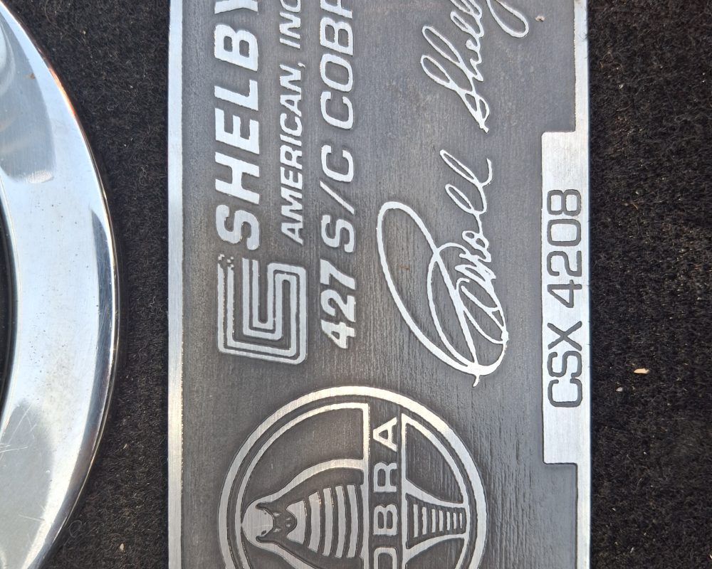 Shelby Cobra 427 SC - CSX 4208 - coque Alu