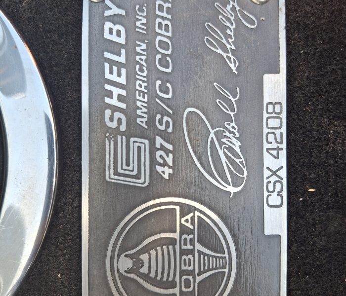 Shelby Cobra 427 SC - CSX 4208 - coque Alu